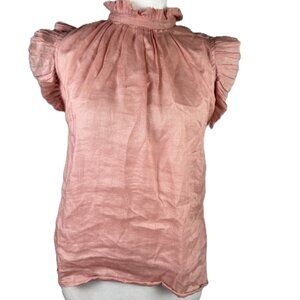 Frame Womens Blouse Peony Size XS